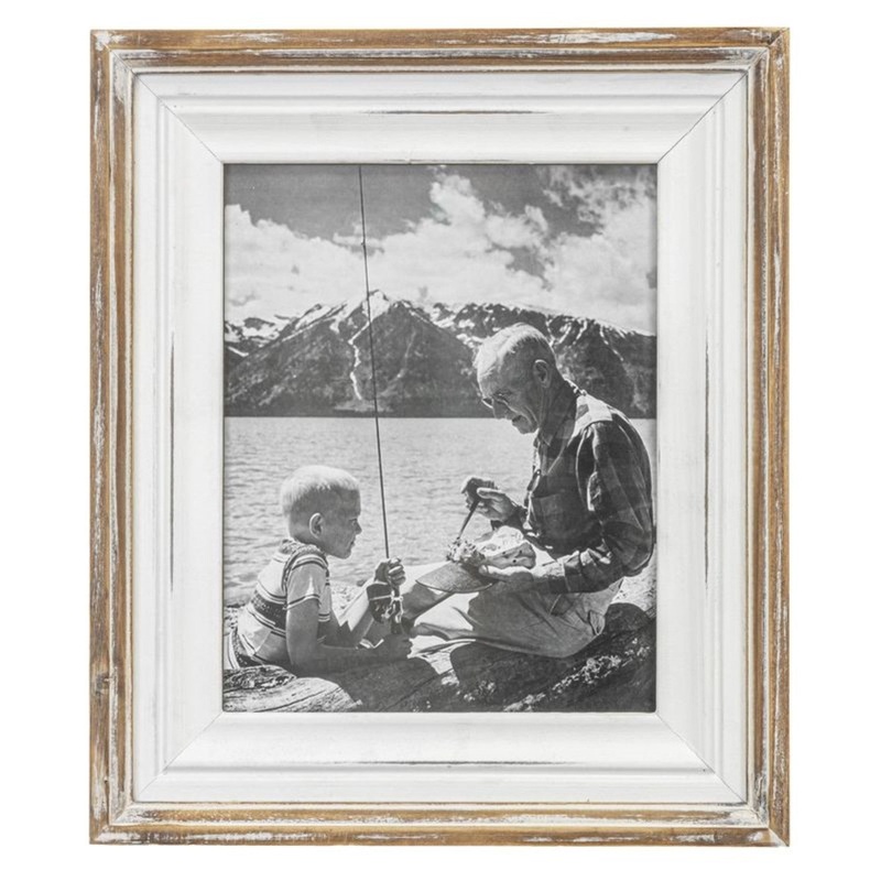 Hanna’s Handiworks White Wash Photo Frame