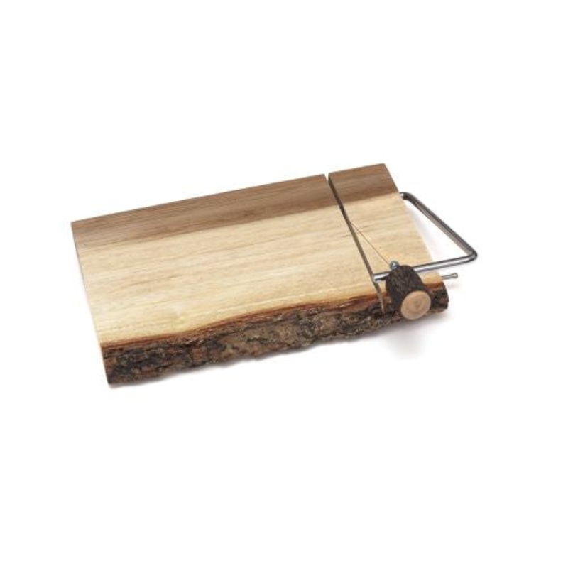 Lipper International Acacia Cheese Slicer with Bark