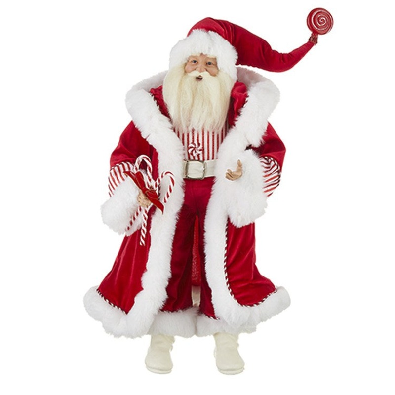 Raz Imports 2022 Merrymint 22.5 Peppermint Santa