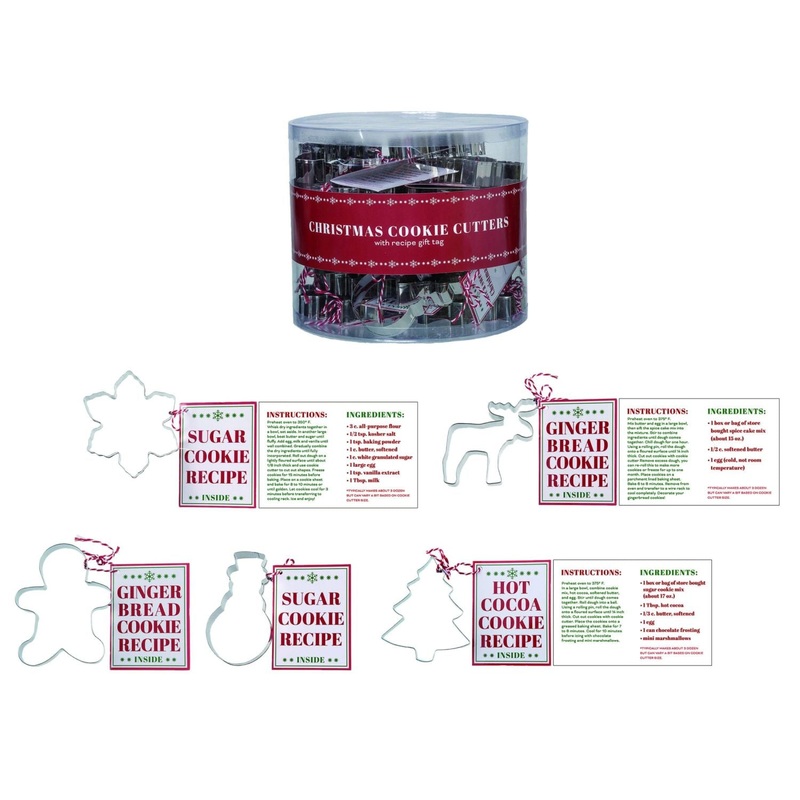 Transpac Metal Cookie Cutters In Packaging Set Of 30