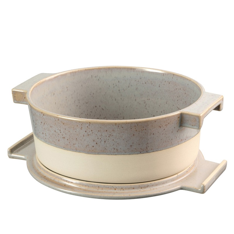 Belleek Porto Oval Covered Baker