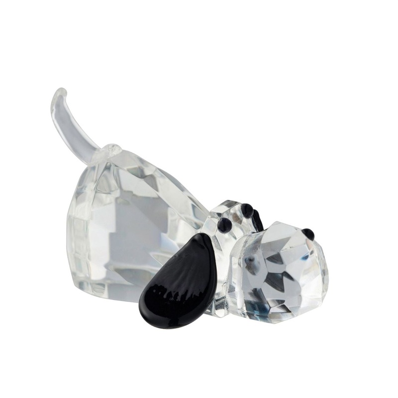Galway Crystal Hound Dog Small Figurine, Glass, 2