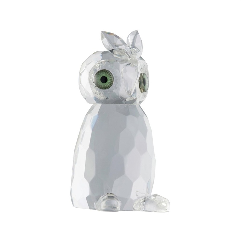Galway Crystal Owl Small Figurine, Glass, 2