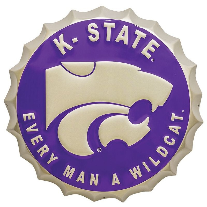 Hanna’s Handiworks K-State Bottle Top Sign