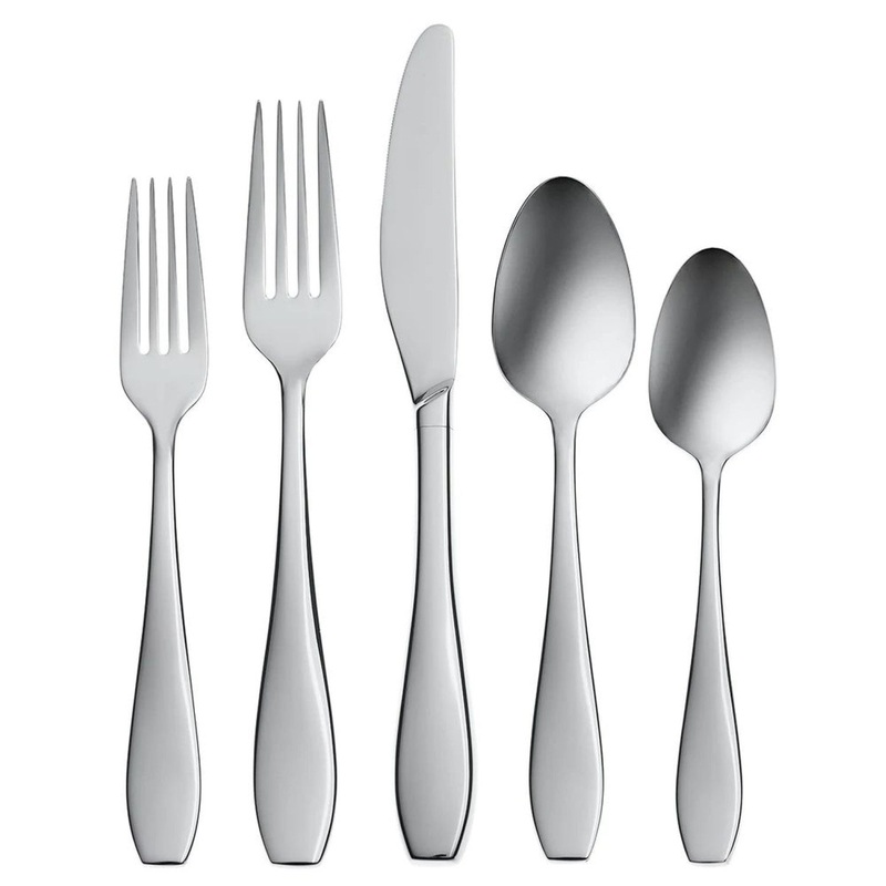 Lenox Oneida Glide 20-Piece Flatware Set, Stainless Steel