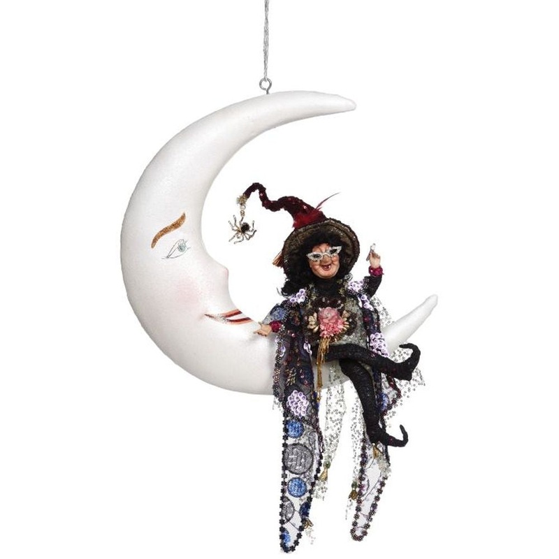Mark Roberts Fall 2022 Zodiac Witch On Moon Figurine