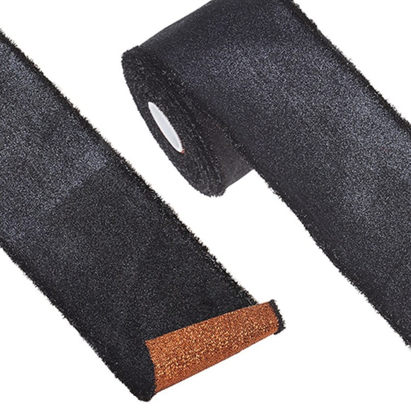 Raz Imports 2022 4 X 10 Yards Tinsel Wired Ribbon