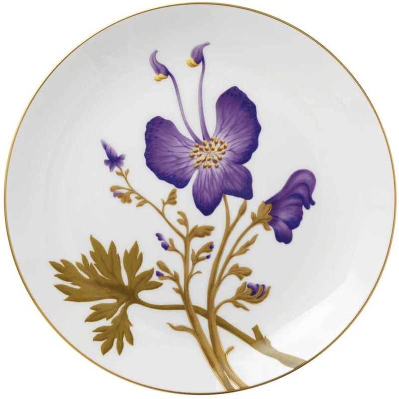 Royal Copenhagen Flora Plate Pansy 10.75