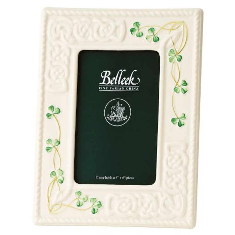 Belleek Tara 4 by 6 Picture Frame, China
