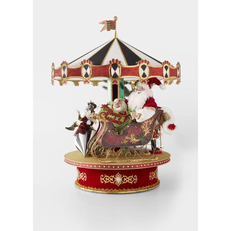 Mark Roberts Christmas 2022 Very Merry Carousel -41 Inches