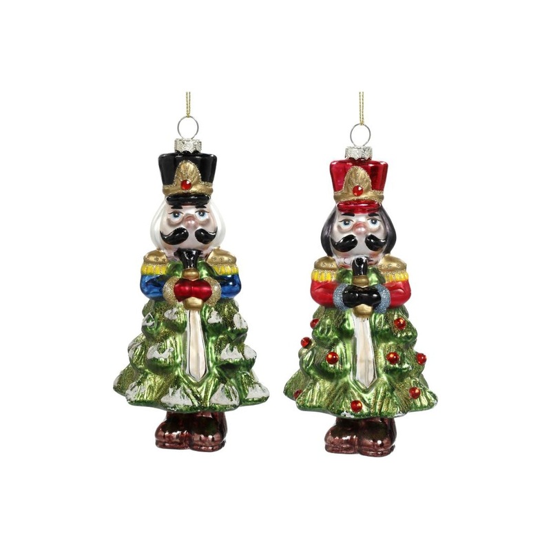 Mark Roberts Christmas 2024 Christmas Nutcracker Ornament 6, Assorted Of 2