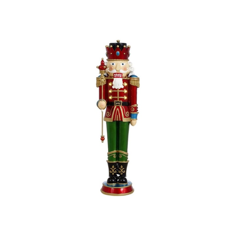 Mark Roberts Christmas 2024 Lighted Nutcracker With Staff – 26.5 Inches