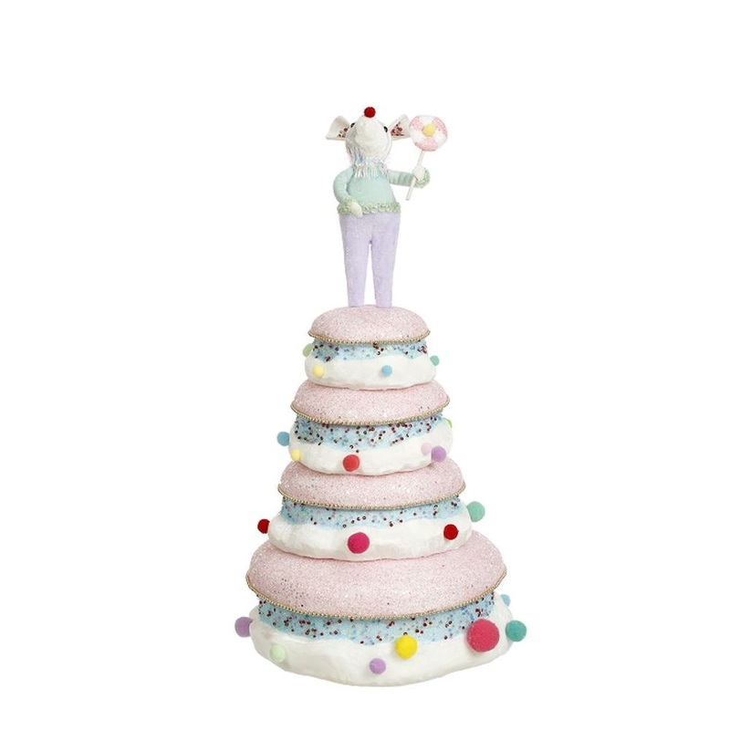 Mark Roberts Christmas 2024 Stacked Cake With Mouse – 20 Inches