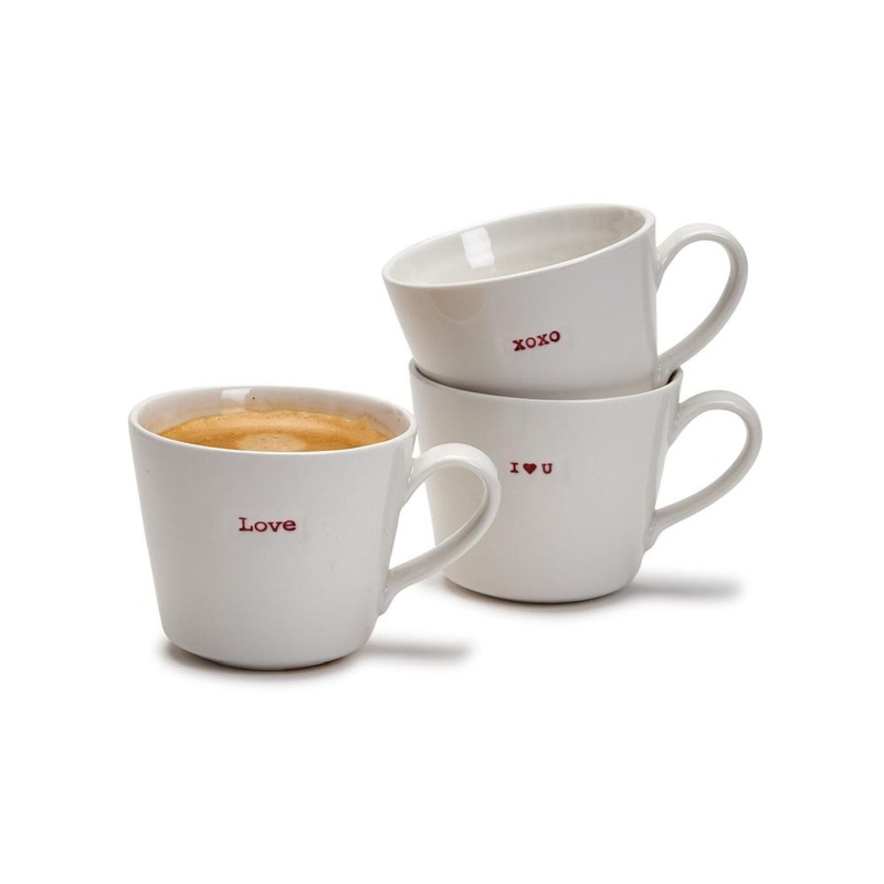 Two’s Company Big Love Espresso Cup on Gift Card Assorted 3 Sayings