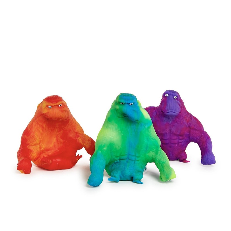 Two’s Company Refill For Galaxy Gorilla 24-pcs Stretch and Mold Toy in 3 Colors