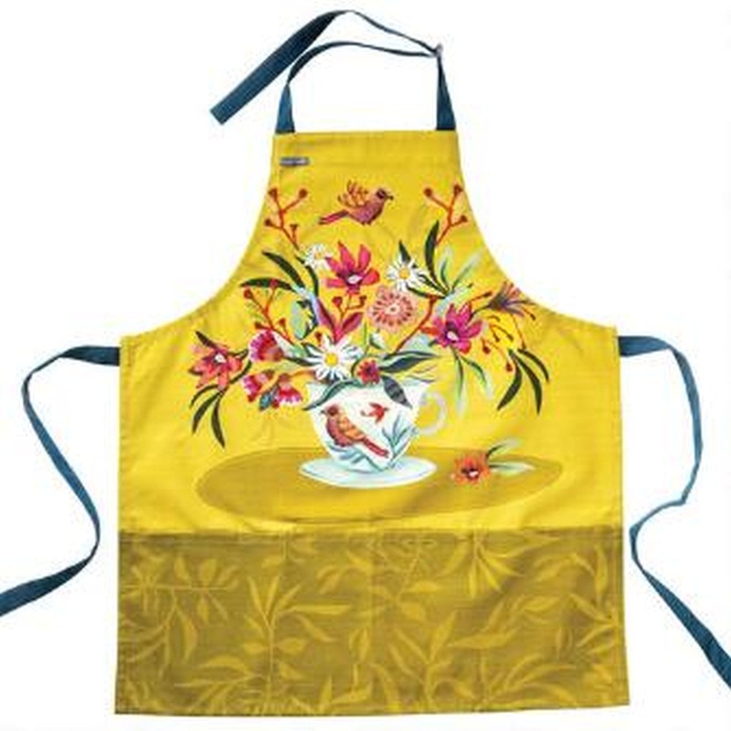 Enesco Allen Designs Cup Of Tea Apron