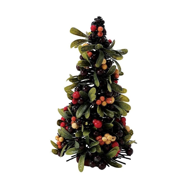 Enesco Xmas Basics Tall Berry Tree
