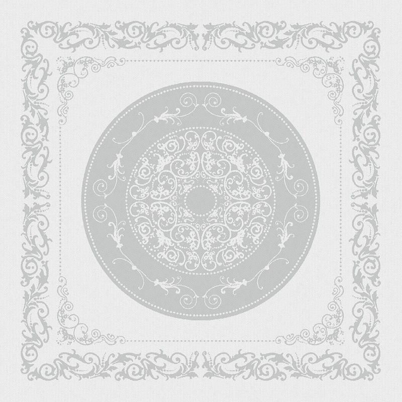 Garnier Thiebaut Comtesse Blanc Blanc Napkin 21×21 Cotton