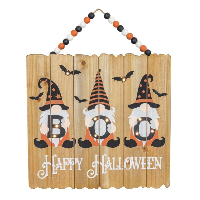 Hanna’s Handiworks Batty Gnome Light-Up Sign