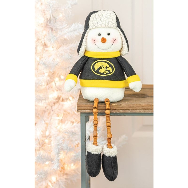 Hanna’s Handiworks Iowa Bead Leg Snowman