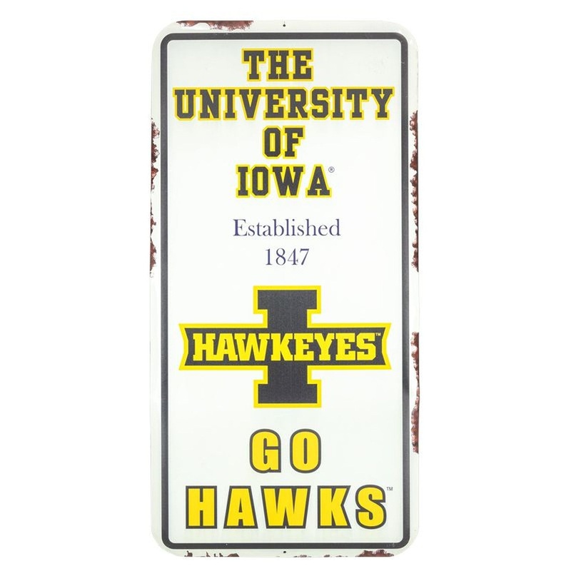 Hanna’s Handiworks Iowa Large Metal Sign