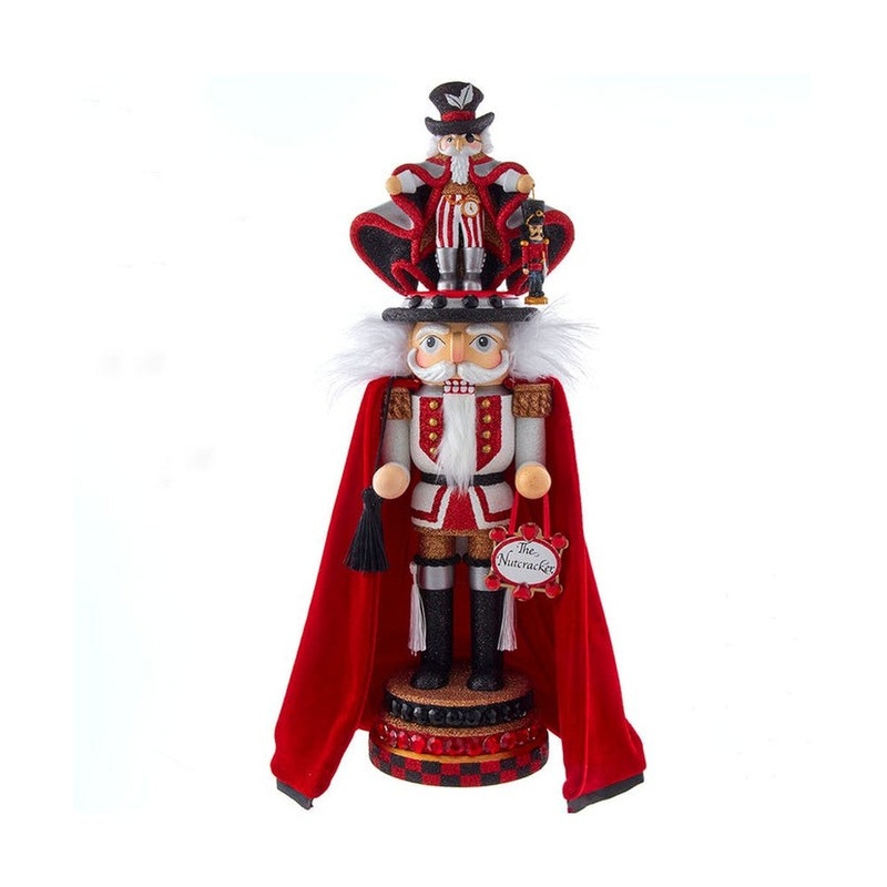 Kurt Adler 18 Hollywood Nutcrackers Drosselmeyer Hat Nutcracker.