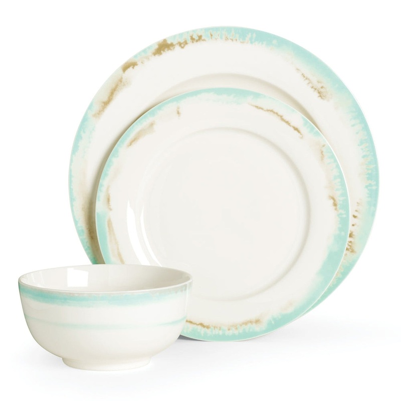 Oneida Glide 12-Piece Dinnerware Set.