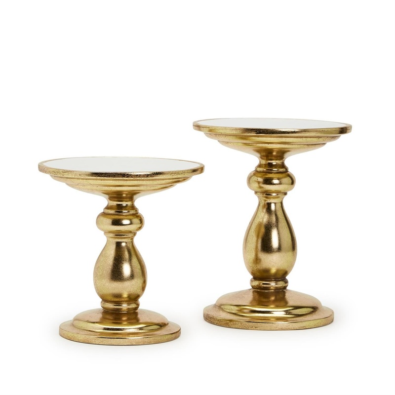 Two’s Company Set of 2 Decorative Pedestals