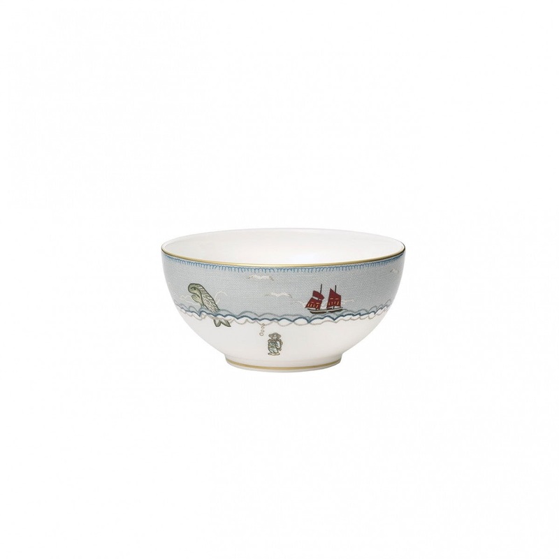 Wedgwood Kit Kemp Sailor’s Farewell Soup/Cereal Bowl 6