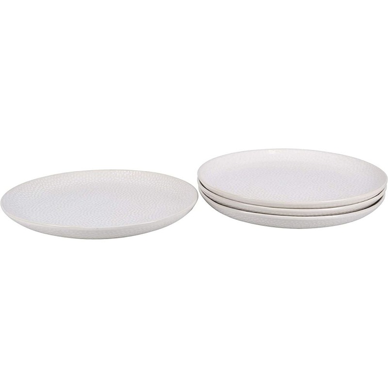 BIA Cordon Bleu Set of 4 Serene Creme Salad Plates, 8
