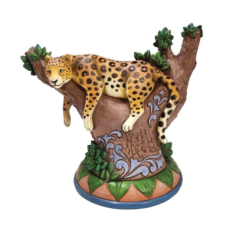 Enesco Jim Shore Animal Planet Amur Leopard Figurine