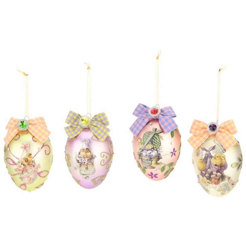 Mark Roberts 2022 Easter Chicks Ornament, Box Of 4 5 Inches