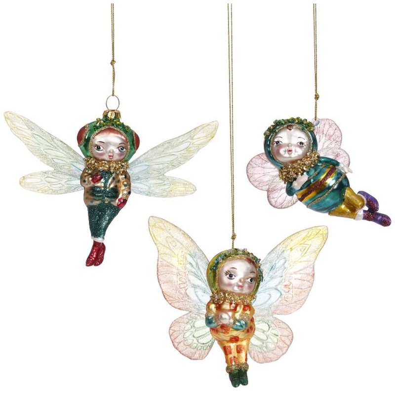 Mark Roberts 2022 Festive Bumble Bee Ornament, Assortment of 3 4 Inches