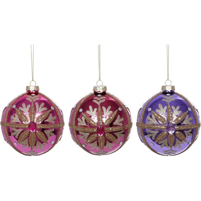 Mark Roberts 2022 Matte Ribboned Ornament, Assortment Of 3 4 Inches