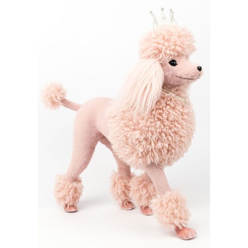 Mark Roberts 2022 Pink Poodle Figurine 20X21 Inches