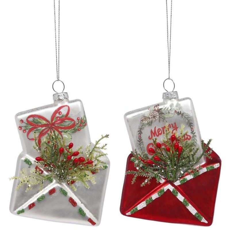 Mark Roberts 2022 Santa’s Mail Ornament, Assortment Of 2 5 Inches