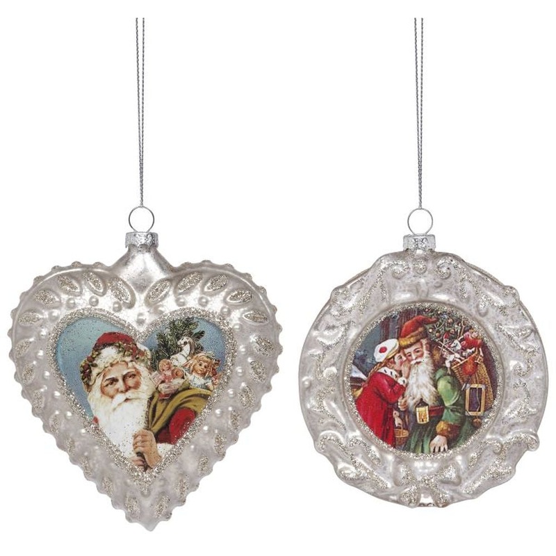 Mark Roberts 2022 Santa Scene Ornament, Assortment Of 2 5 Inches