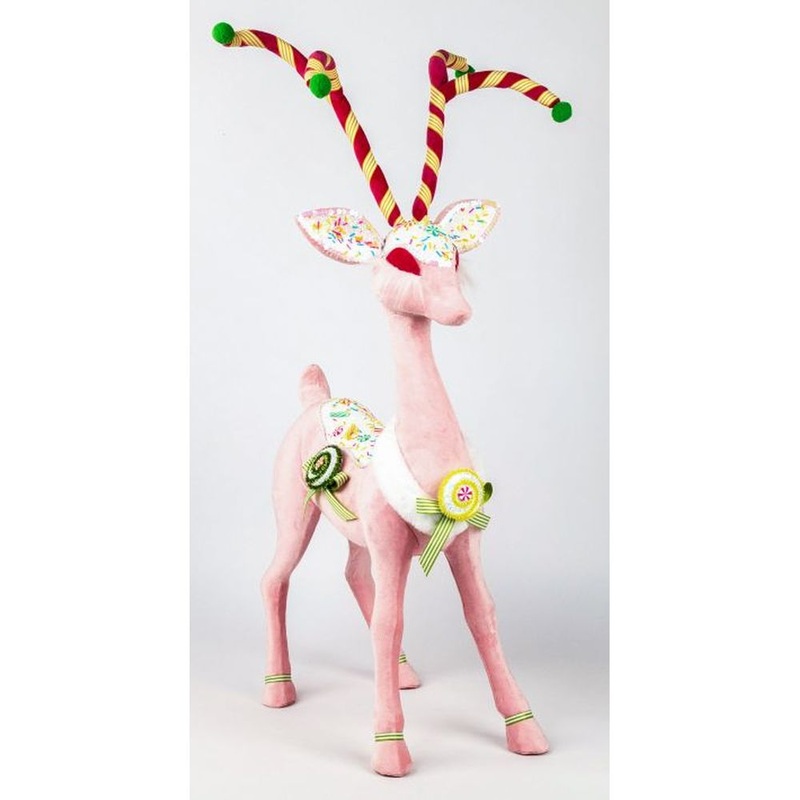 Mark Roberts Christmas 2022 Fancy Deer Figurine 31 Inches