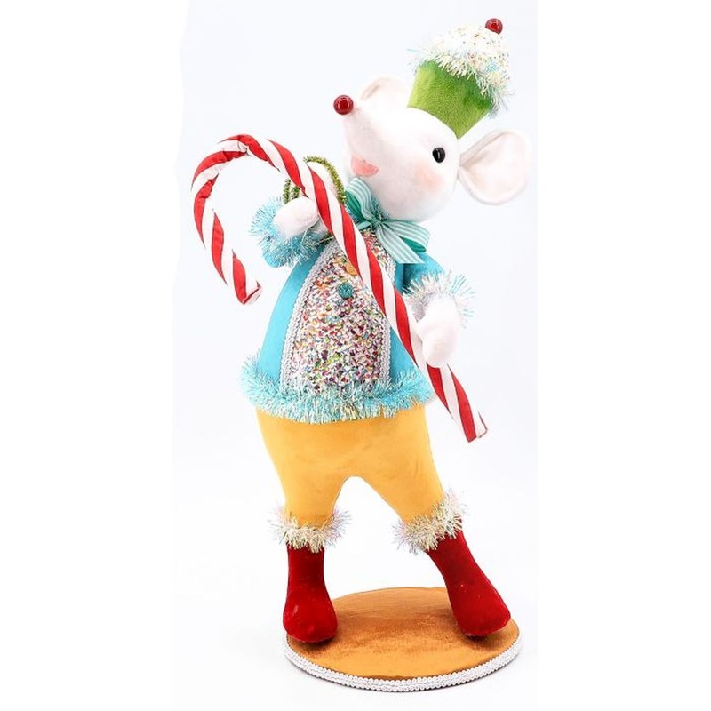 Mark Roberts Christmas 2022 Sprinkle Mouse Figurine 20 Inches