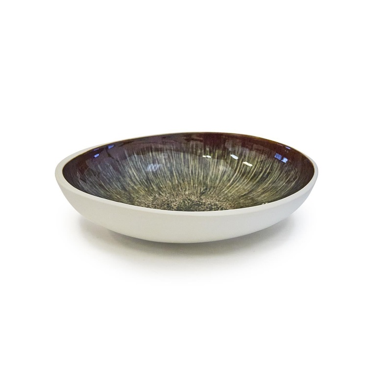 Two’s Company Kyoto 14 1/2 Crimson Glaze Bowl (Food Safe) – Ceramic
