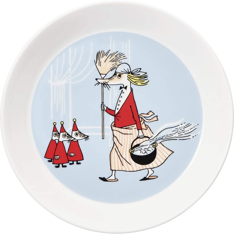 Arabia Moomin Plate 7.5 Fillyfjonk Grey