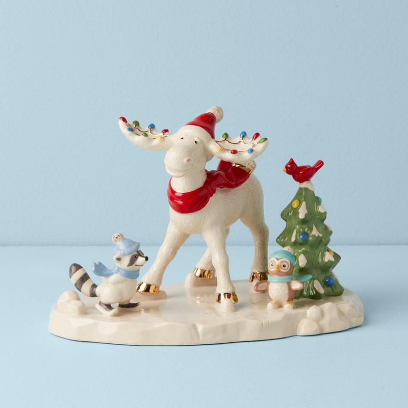 Lenox Marcel’S Skating Party Figurine
