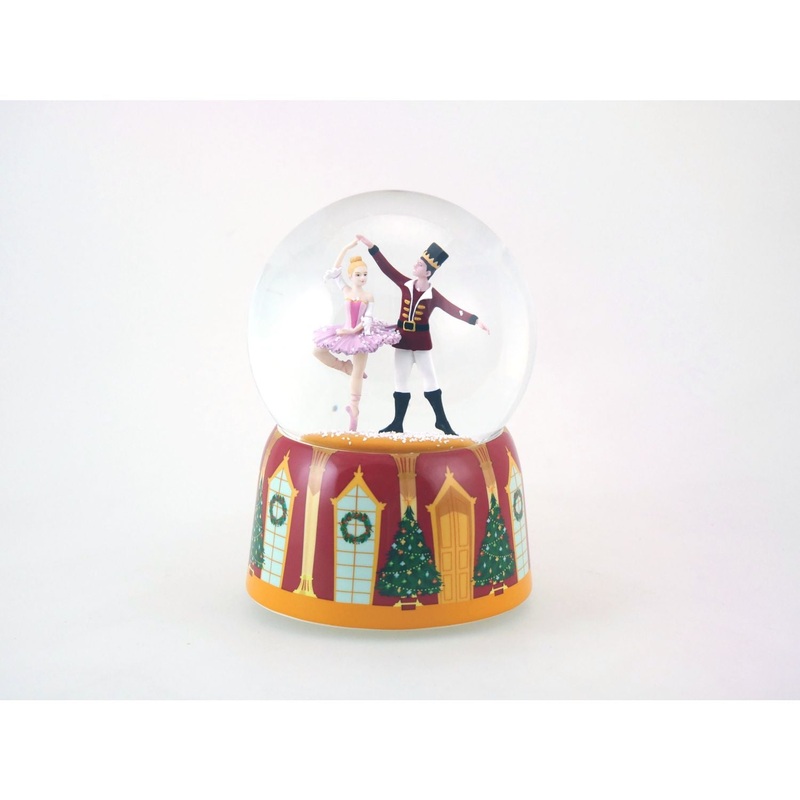 Musicbox Kingdom Snow Globe 3.9 Nutcracker