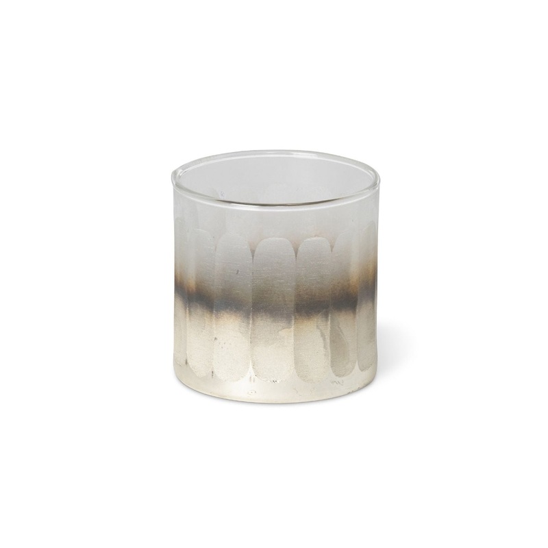 Park Hill Collection Urban Living Mica Engraved Glass Votive Holder