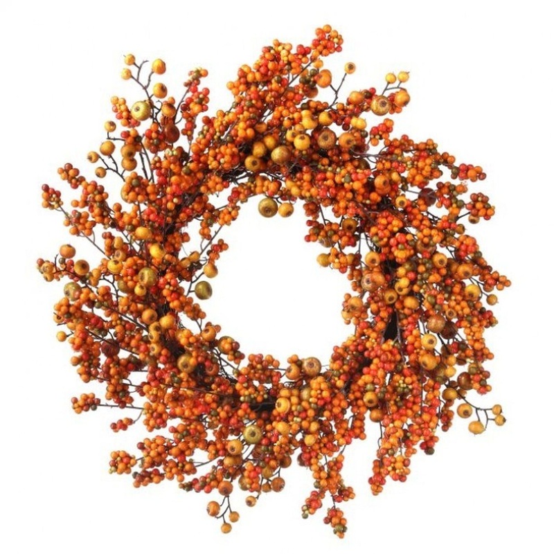 Regency International 24 Waterproof Mixed Harvest Berry/Crabapple Wreath
