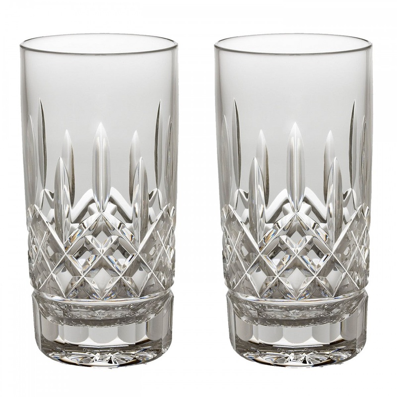 Waterford Lismore Hiball, 11.5floz Boxed Pair