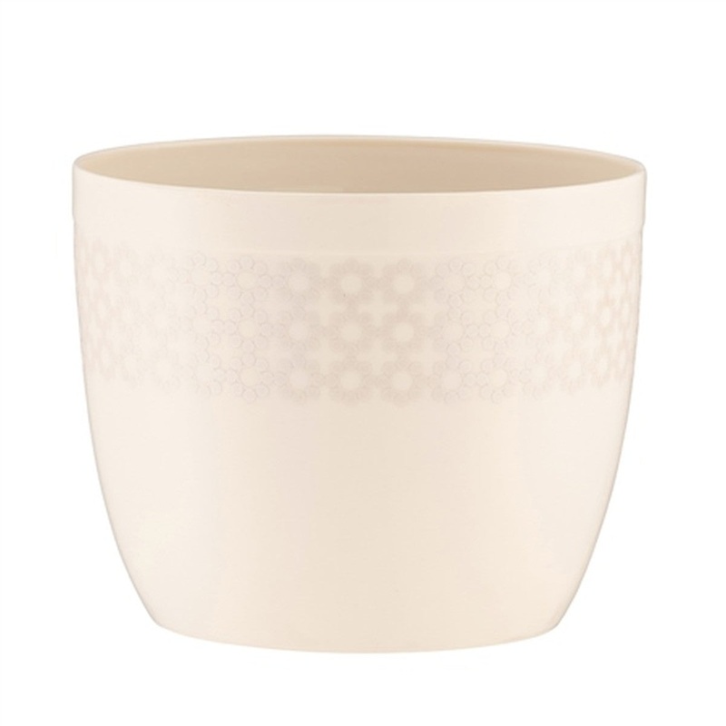 Belleek Daisy Dot Flower Pot