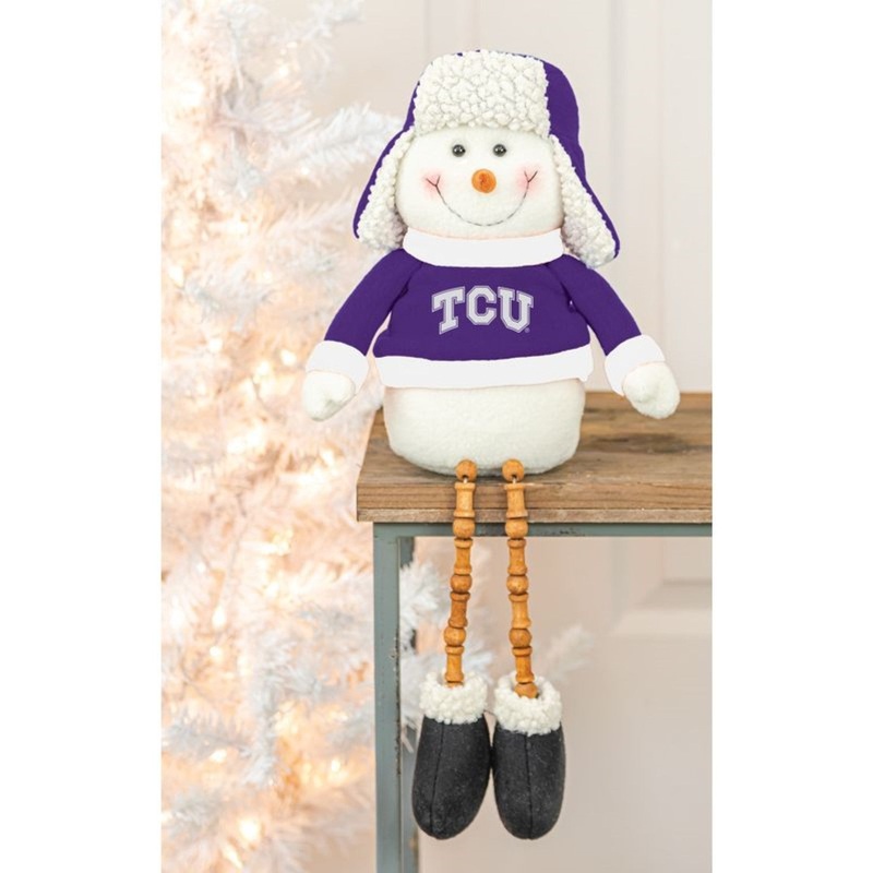 Hanna’s Handiworks Tcu Bead Leg Snowman