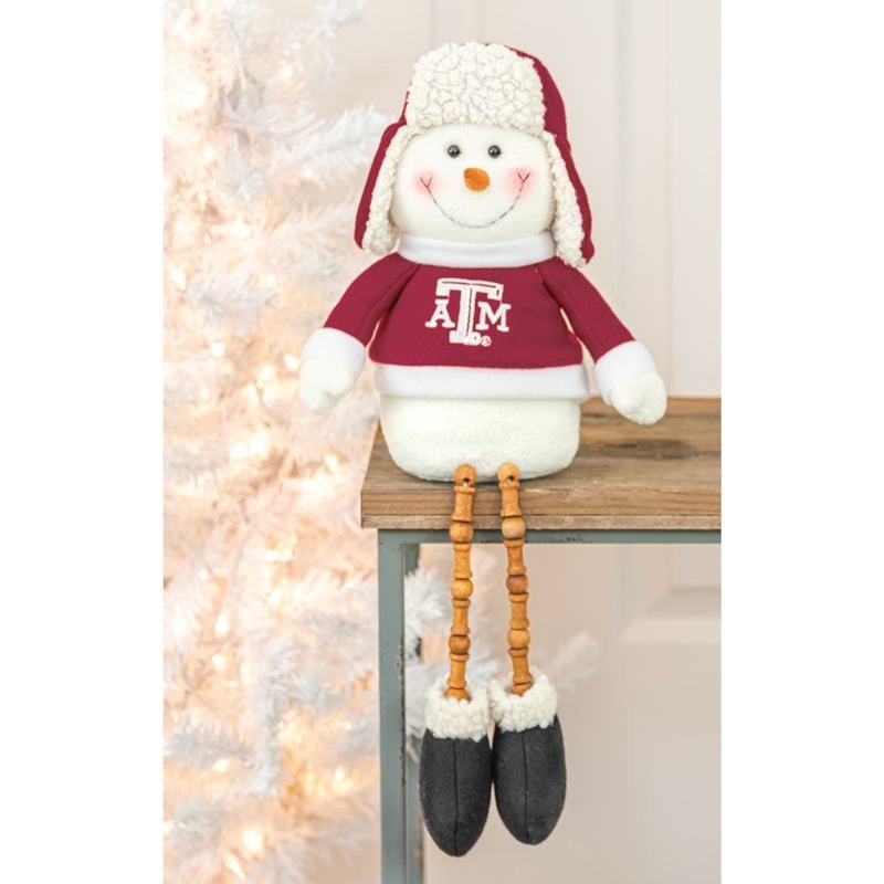 Hanna’s Handiworks Texas Am Bead Leg Snowman