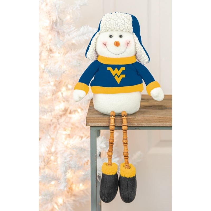 Hanna’s Handiworks West Virginia Bead Leg Snowman